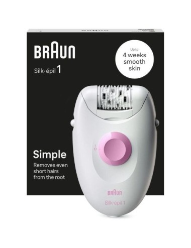 Depiladora Braun Silk Epil Series 1 1-010/ Con Cable