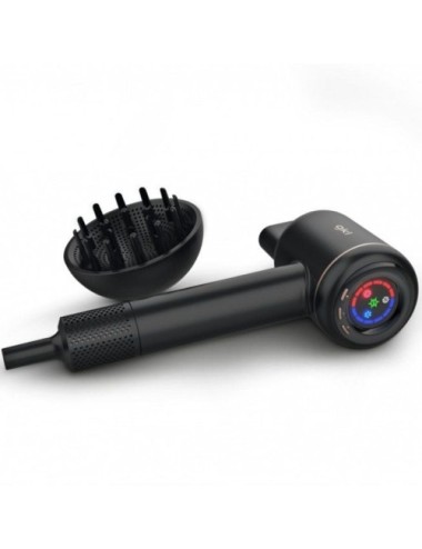Secador GKL Onyx Smart/ 1600W/ Iónico/ Negro