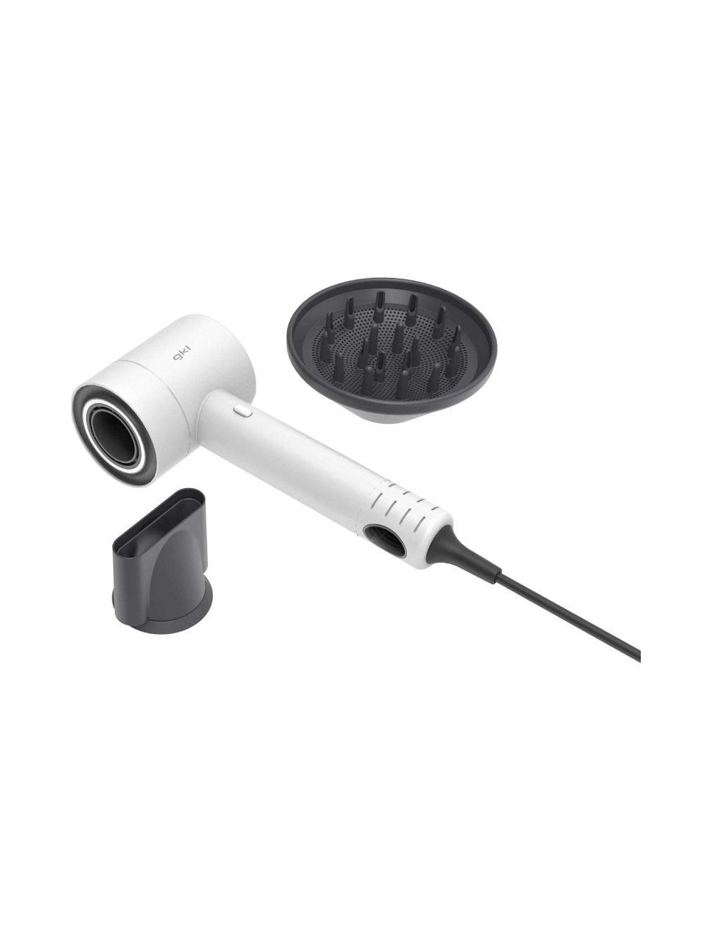 Secador GKL PEARLSENSE/ 1600W/ Iónico/ Blanco