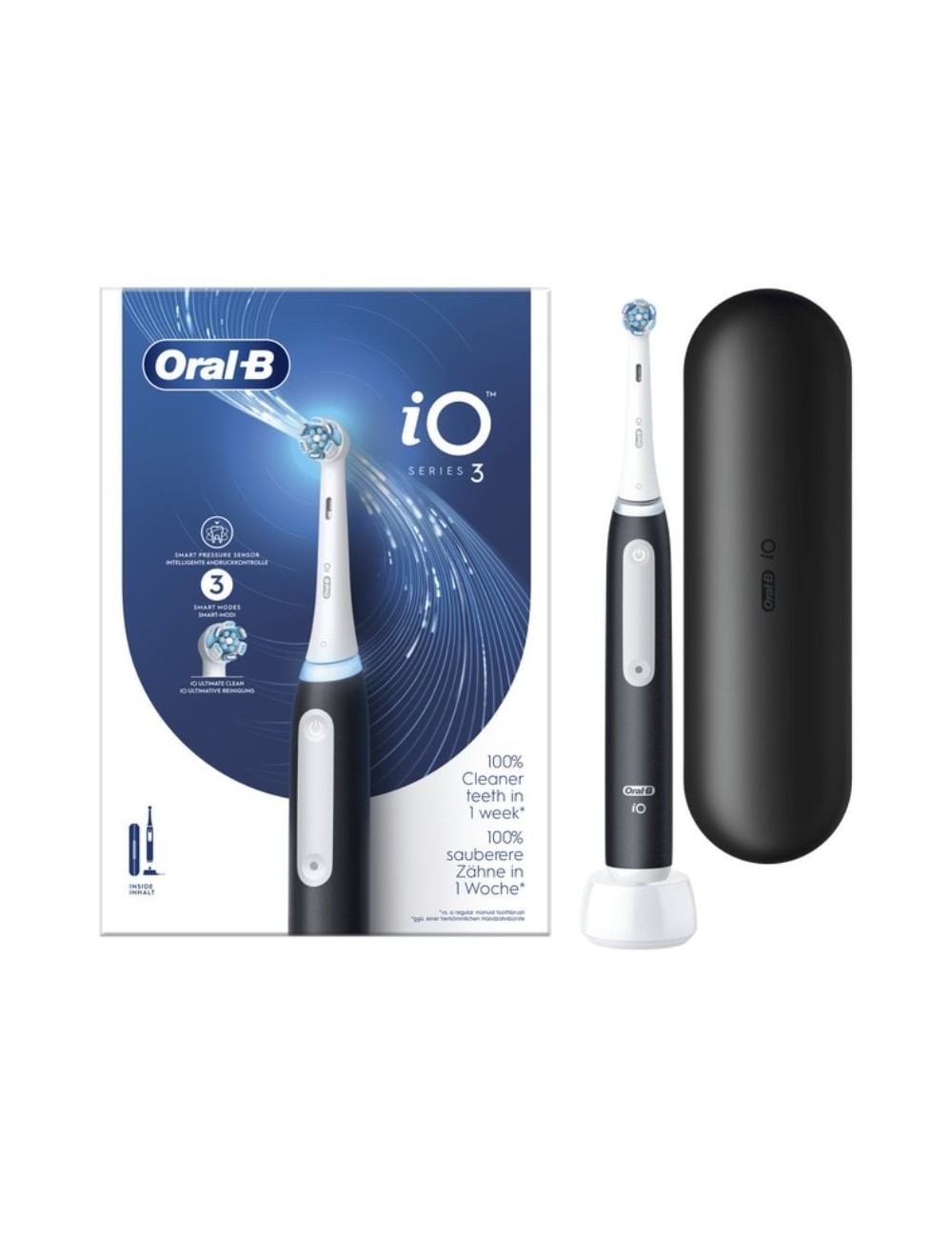 Cepillo Dental Oral-B iO 3/ Negro
