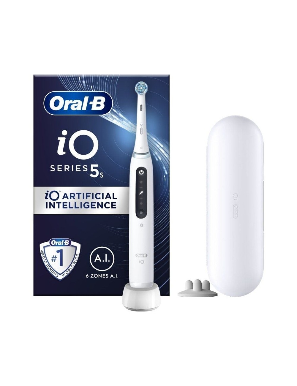 Cepillo Dental Oral-B iO Serie 5S/ Blanco