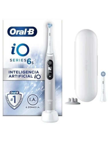 Cepillo Dental Oral-B iO Serie 6S/ Incluye 2 Recambios/ Gris