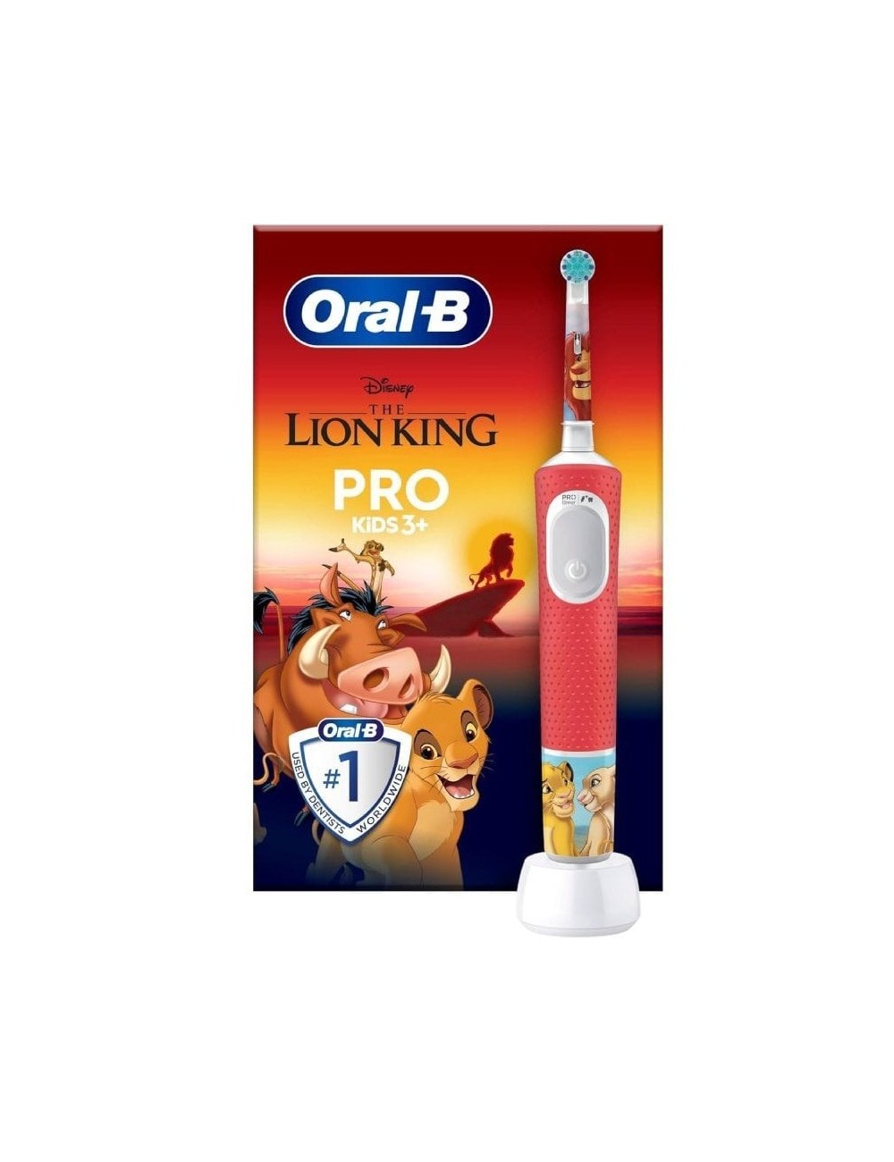 Cepillo Dental Oral-B Pro Kids 3 Rey León/ Incluye 1 Recambio