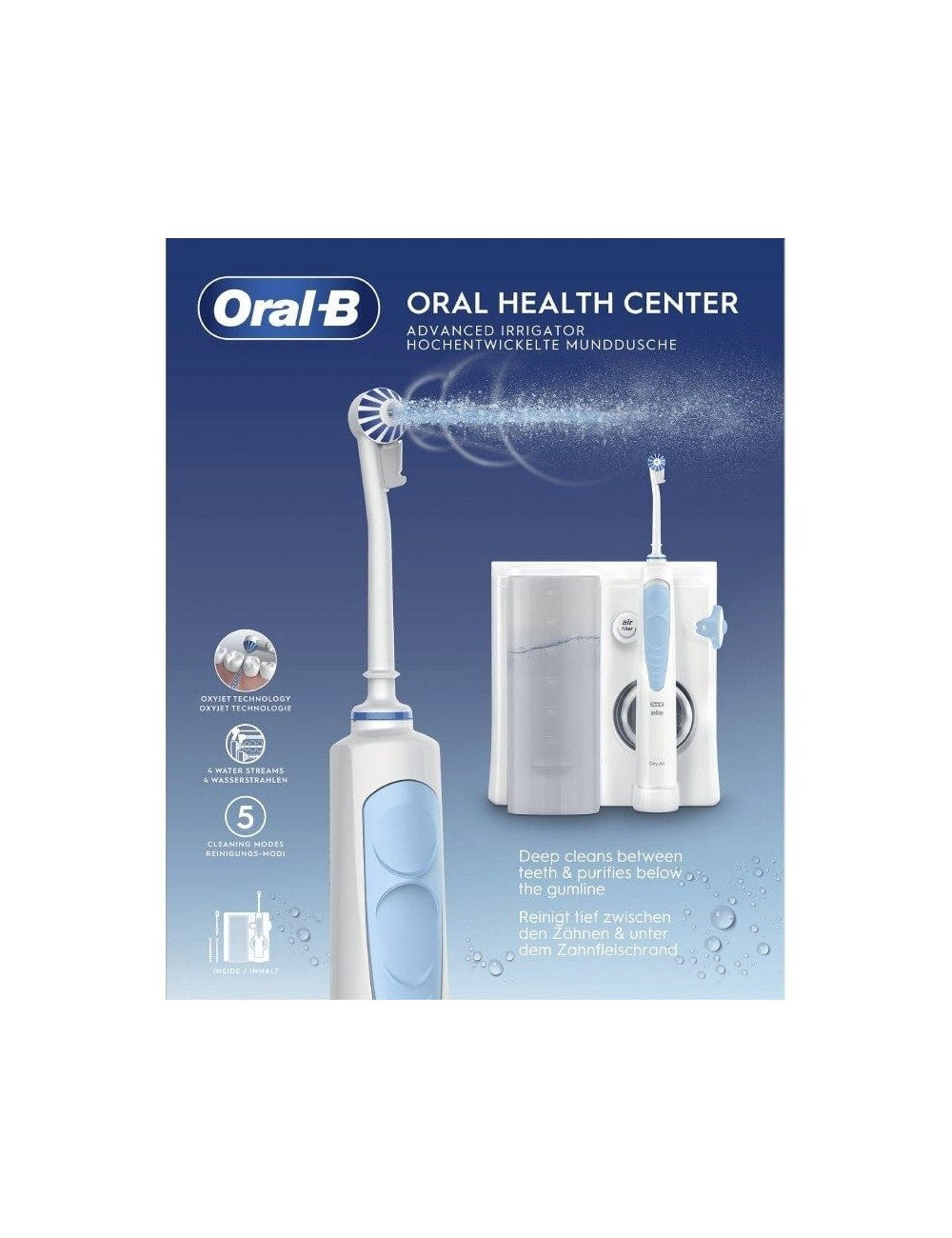 Irrigador Bucal Oral-B Oxyjet