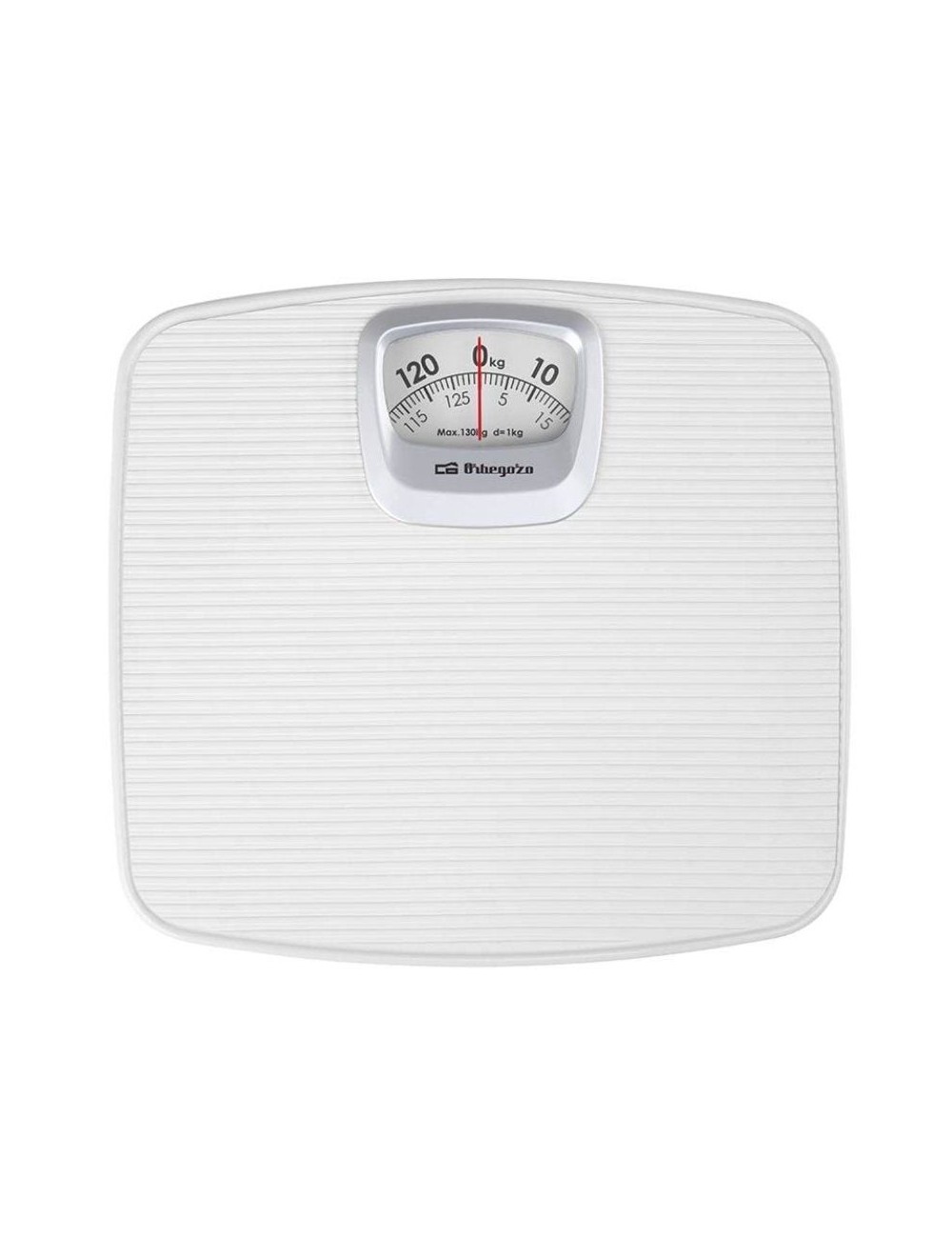 Báscula de Baño Orbegozo PB 2011/ Hasta 130kg/ Blanca