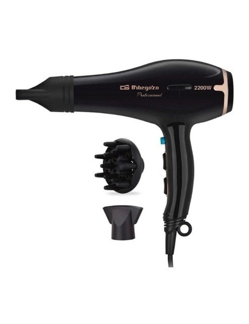 Secador Orbegozo SE-2206/ 2200W/ Negro