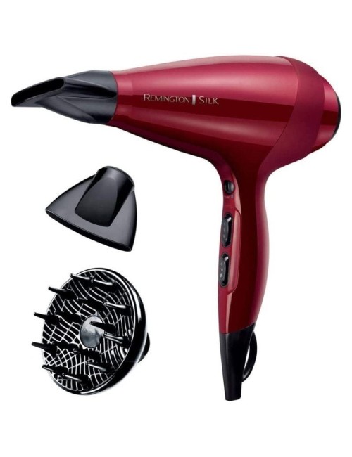 Secador Remington Silk Dryer AC9096/ 2400W/ Iónico/ Rojo