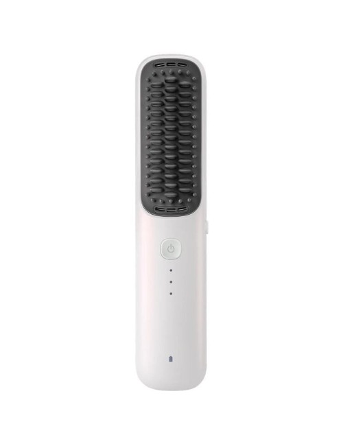 Cepillo Alisador para el Pelo Xiaomi Cordless Hair Straightener Brush/ Blanco