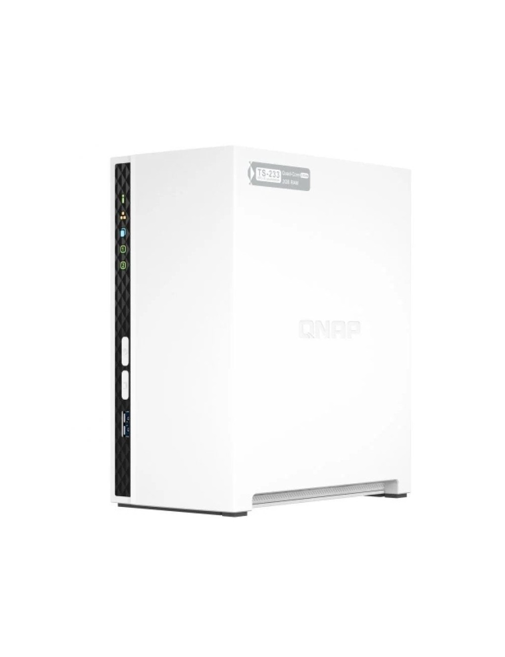 NAS QNAP TS-233/ 2 Bahías 3.5'- 2.5'/ 2GB DDR4/ Formato Torre