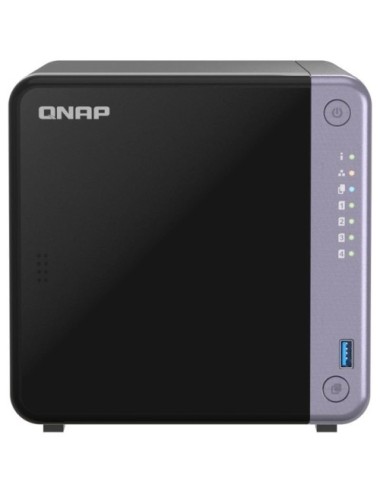 NAS QNAP TS-432X-4G/ 4 Bahías 3.5'- 2.5'/ 4GB/ Formato Torre