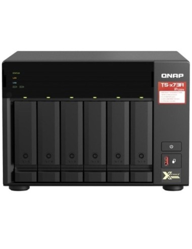 NAS QNAP TS-673A-8G/ 6 Bahías 3.5'- 2.5'/ 8GB DDR4/ Formato Torre