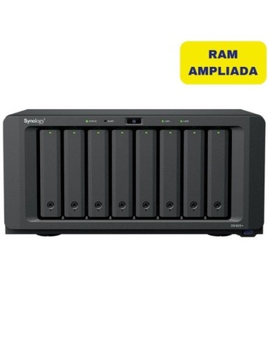 NAS Synology Diskstation DS1825+/ 8 Bahías 3.5'- 2.5'/ 16GB DDR4/ Formato Torre