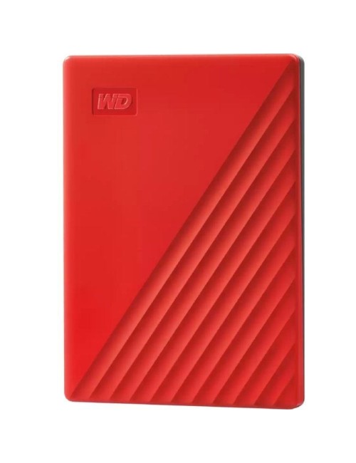 Disco Externo Western Digital My Passport 2TB/ 2.5'/ USB 3.2/ Rojo