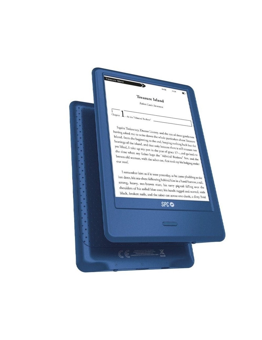 Libro Electrónico SPC Dickens Light 2 Pro/ 6'/ Tinta Electrónica/ Azul