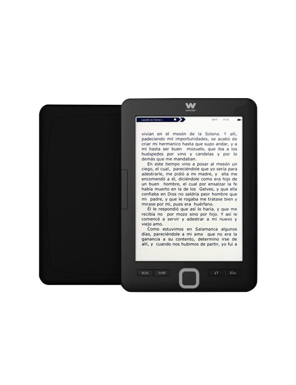 Libro electrónico Ebook Woxter Scriba 195/ 6'/ tinta electrónica/ Negro
