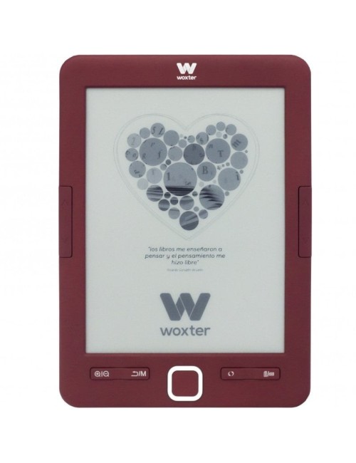 Libro Electrónico Ebook Woxter Scriba 195/ 6'/ Tinta Electrónica/ Rojo