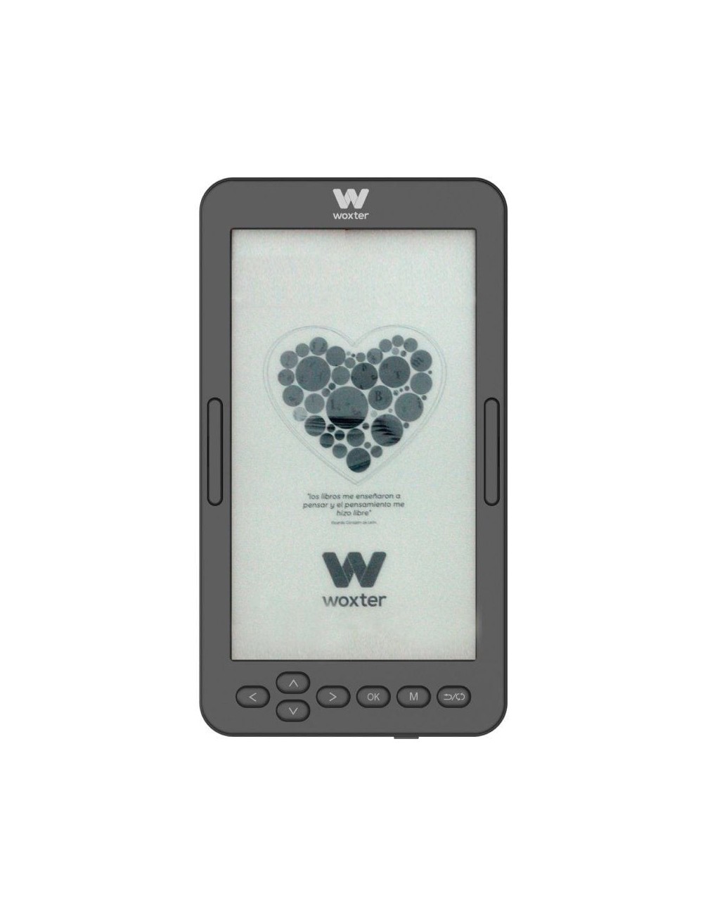 Libro Electrónico Ebook Woxter Scriba 195 S/ 4.7'/ Tinta Electrónica/ Negro