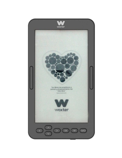 Libro Electrónico Ebook Woxter Scriba 195 S/ 4.7'/ Tinta Electrónica/ Negro