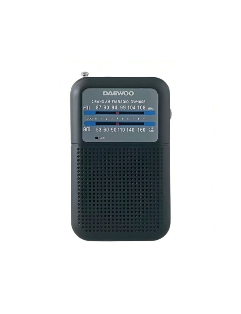 Radio Portátil Daewoo DW1008/ Negra