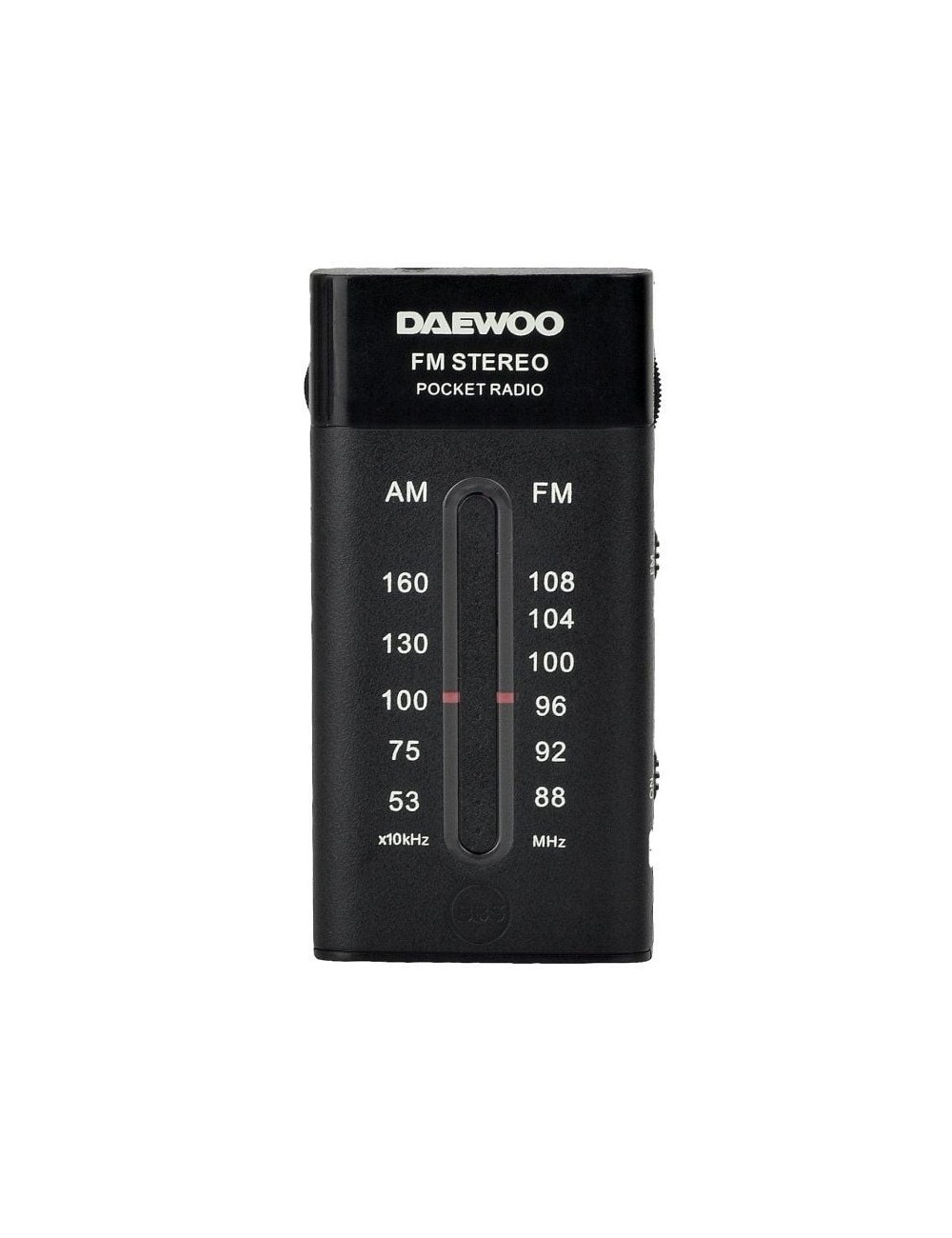 Radio Portátil Daewoo DW1109/ Negra