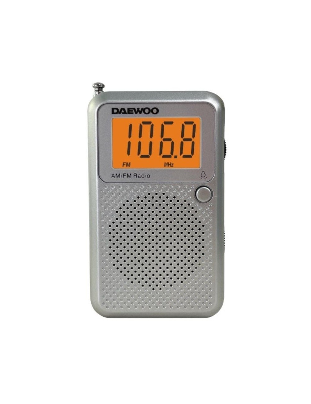 Radio Portátil Daewoo DW1115/ Gris