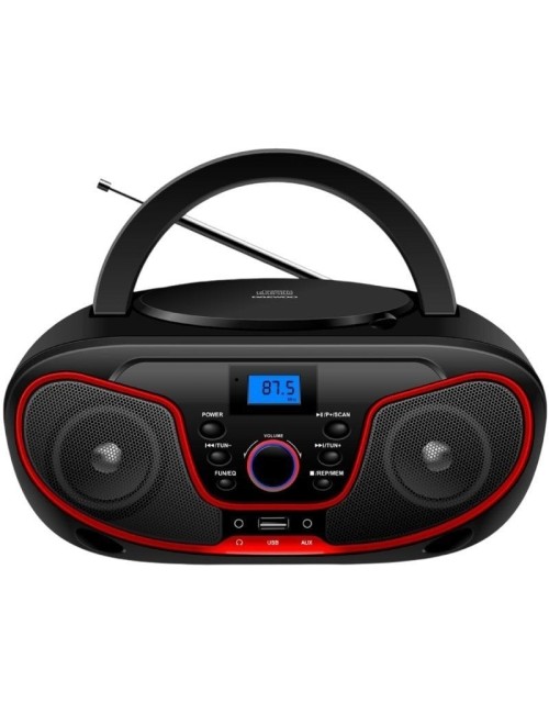 Radio CD Daewoo DW3013/ 4W/ Rojo