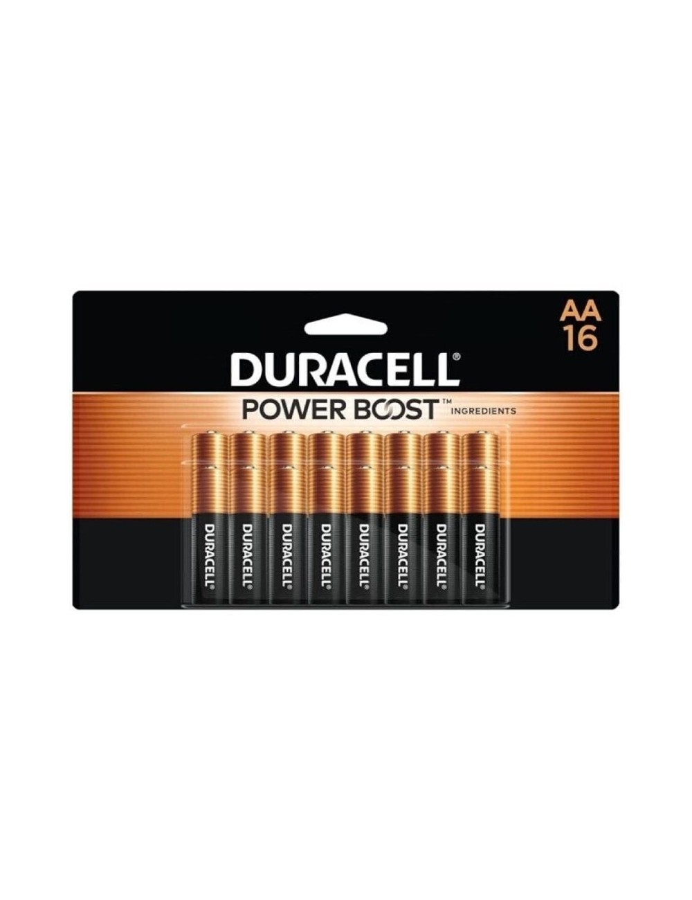 Pack de 16 Pilas AA Duracell Plus Power Boost DPBLR6B16/ 1.5V/ Alcalinas