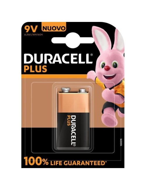 Pila Duracell Plus MN1604/ 9V/ Alcalina