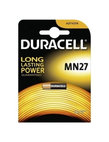 Pila A27 Duracell MN27/ 12V/ Alcalinas
