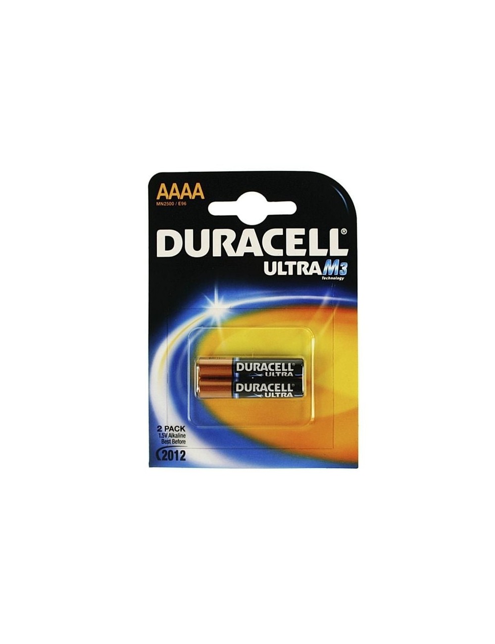 Pack de 2 Pilas AAAA Duracell Ultra MX2500/ 1.5V/ Alcalinas