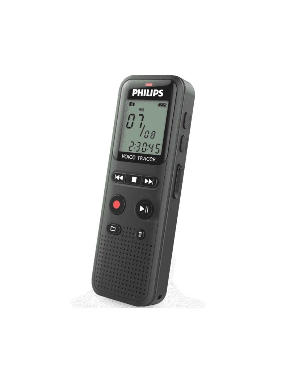 Grabadora de Voz Philips VoiceTracer DVT1160/ 8kHz/ Negro
