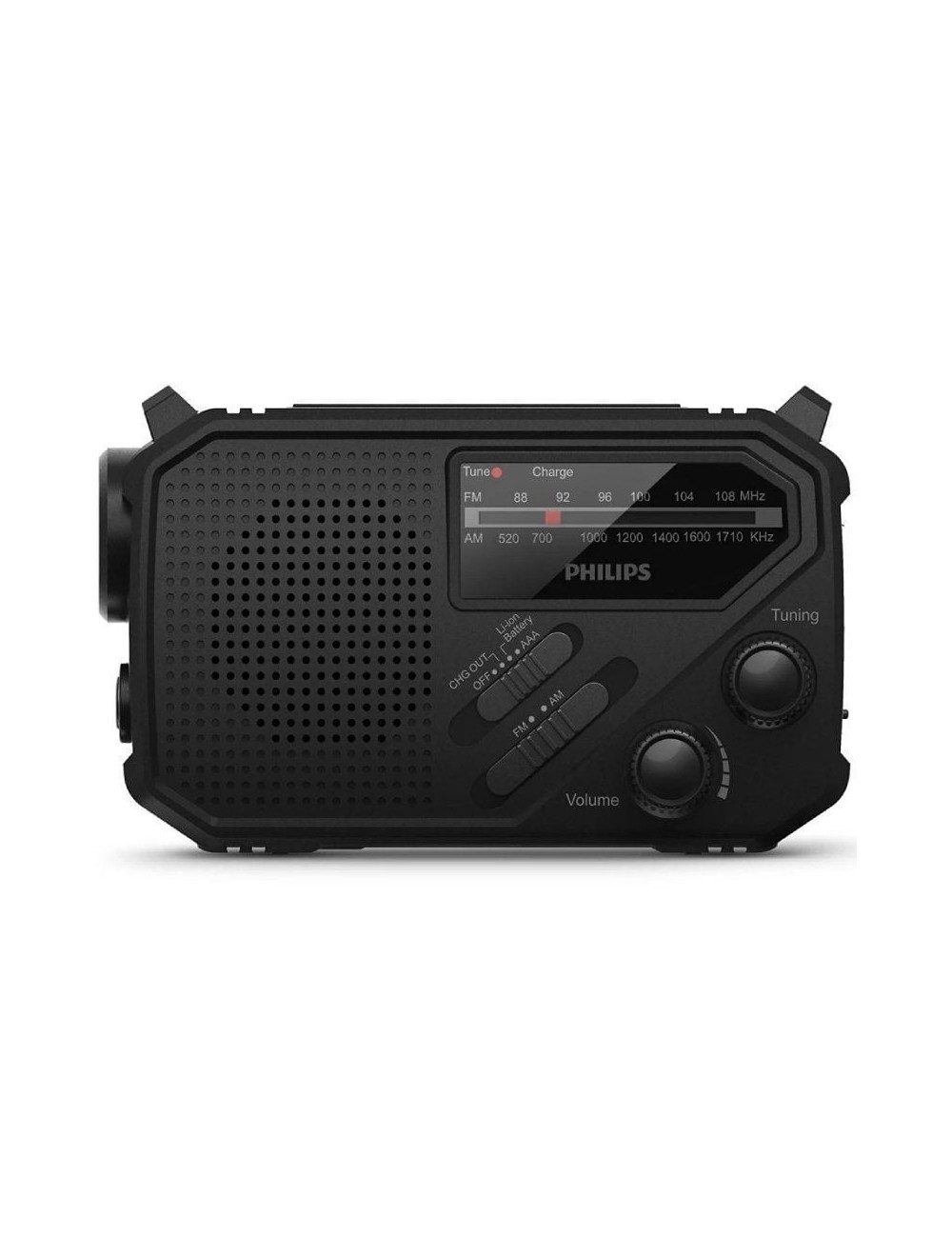 Radio Portátil Philips TAR1609/ Negra