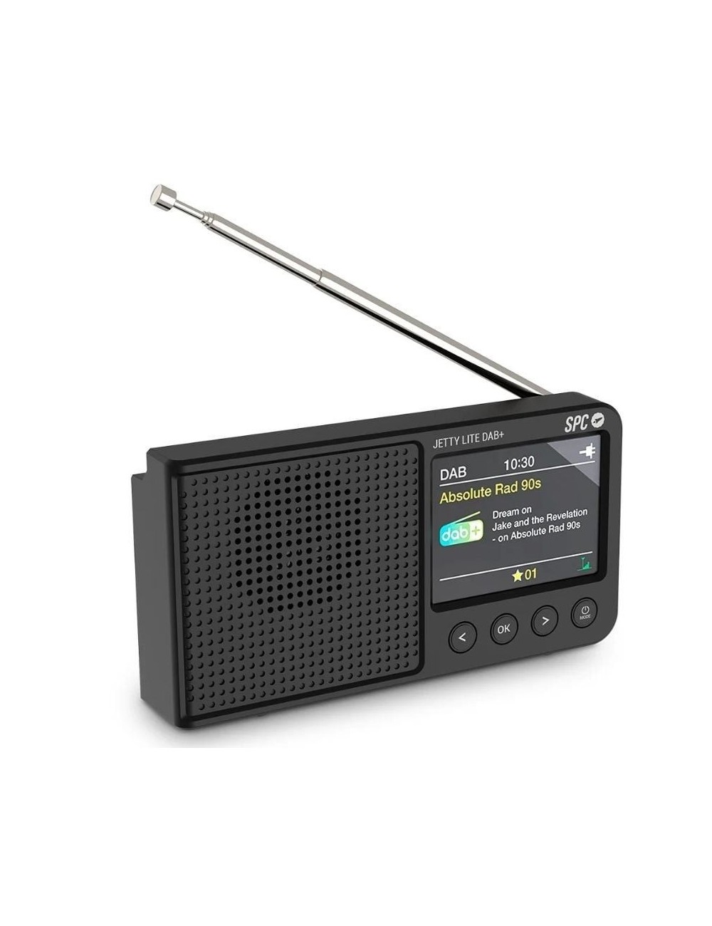 Radio Portátil SPC Jetty Lite Dab+/ Negra