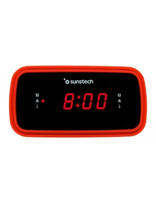 Despertador Sunstech FRD60RD/ Radio FM
