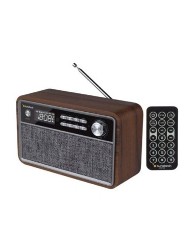 Radio Vintage Sunstech RPBT500/ Madera