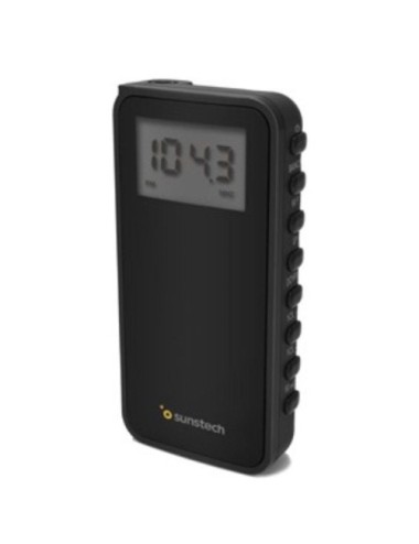 Radio Portátil Sunstech RPD23/ Negro