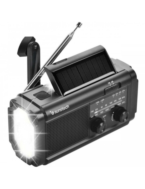 Radio Portátil Sunstech RPE25/ Negra