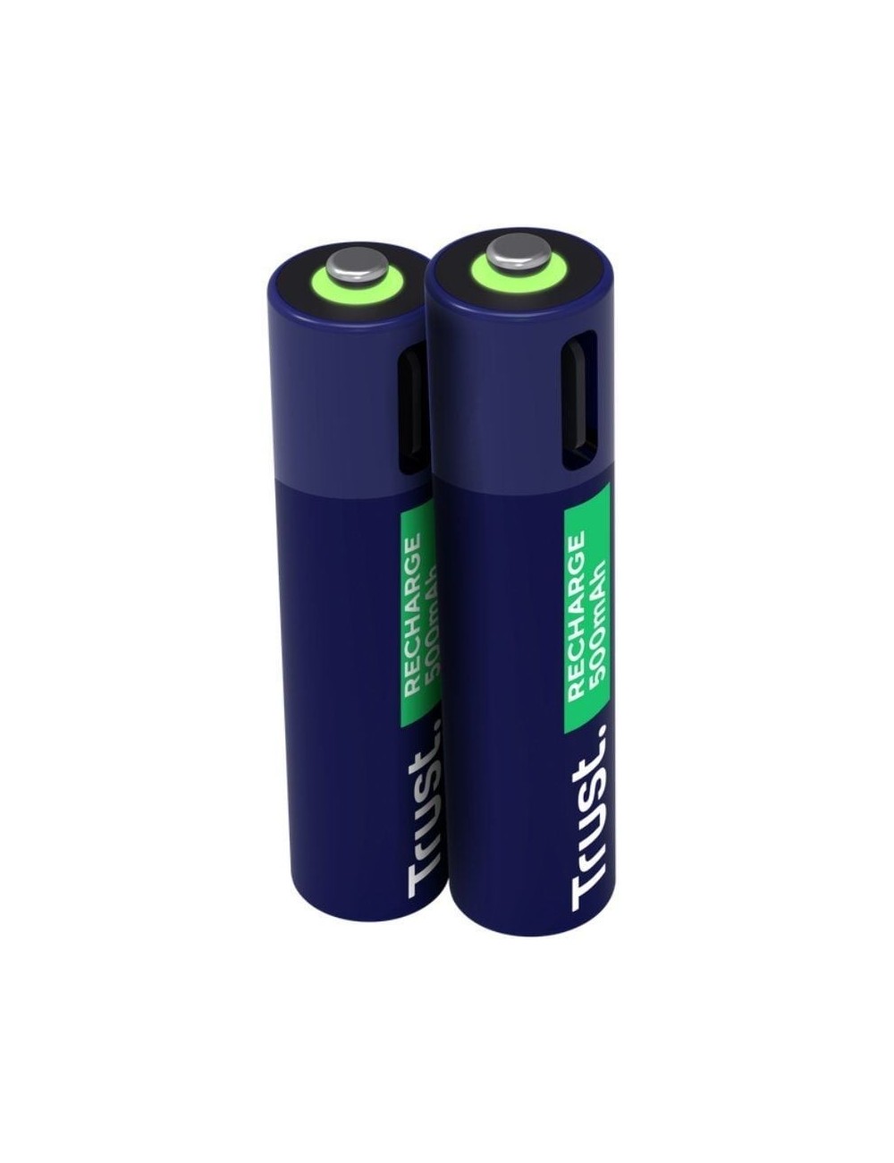 Pack de 2 Pilas AAA Trust 25585/ Recargables