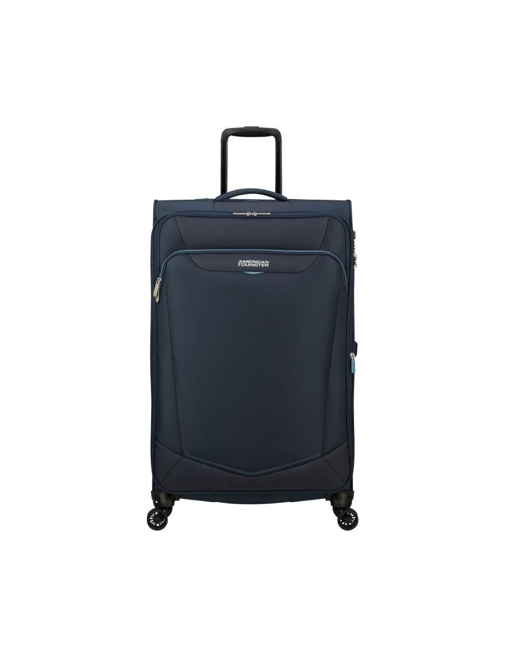 Maleta Grande American Tourister SummerRide Spinner 80cm/ 80x48x30cm/ 4 Ruedas/ Azul Marino