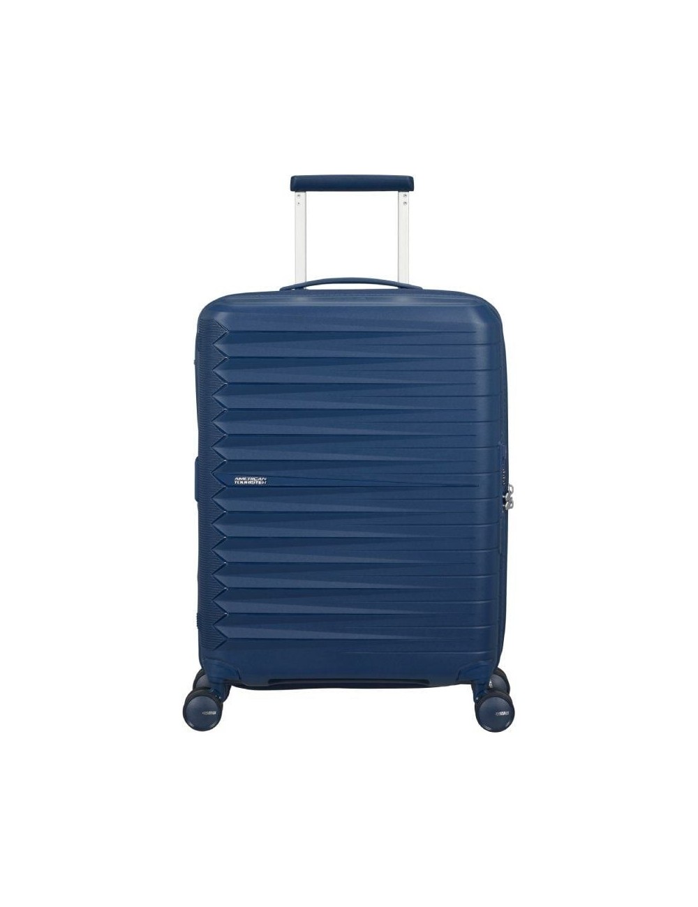 Maleta de Cabina American Tourister FastForward Spinner Expansible 55cm/ 55x40x23cm/ 4 Ruedas/ Azul Marino