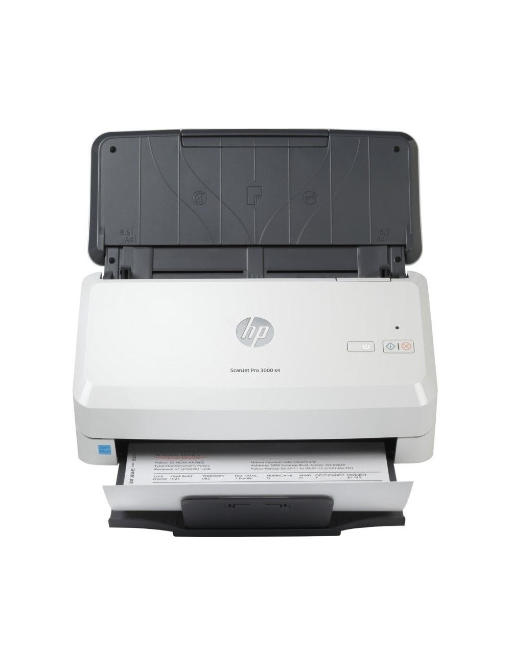 Escáner Documental HP ScanJet Pro 3000 S4 con Alimentador de Documentos ADF/ Doble cara