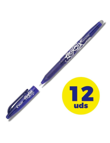 Caja de Bolígrafos de Tinta Borrable Pilot Frixion NFA/ 12 unidades/ Azules
