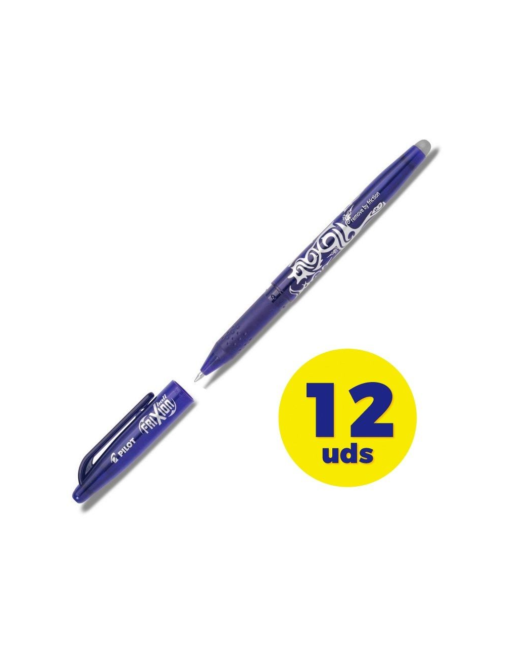 Caja de Bolígrafos de Tinta Borrable Pilot Frixion NFA/ 12 unidades/ Azules