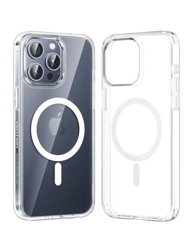 Funda Dura con Magsafe Vention KUAT0-10/ Compatible con iPhone 13/ Transparente