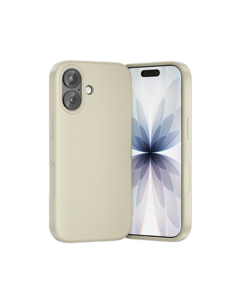 Funda Silicona con Magsafe Vention KVCNCB-10/ Compatible con iPhone 17/ Beige