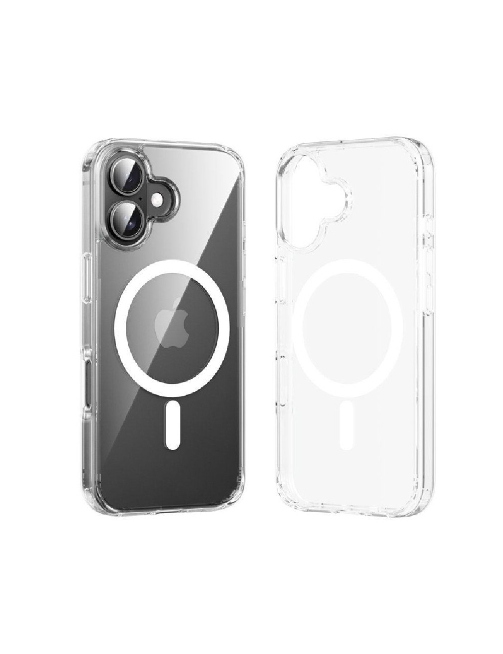 Funda Dura con Magsafe Vention KUGT0-40/ Compatible con iPhone 16 Pro Max/ Transparente