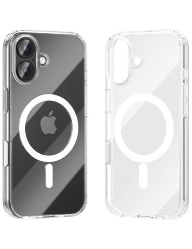 Funda Dura con Magsafe Vention Concise Impact KVBTCB-10/ Compatible con iPhone 17/ Transparente