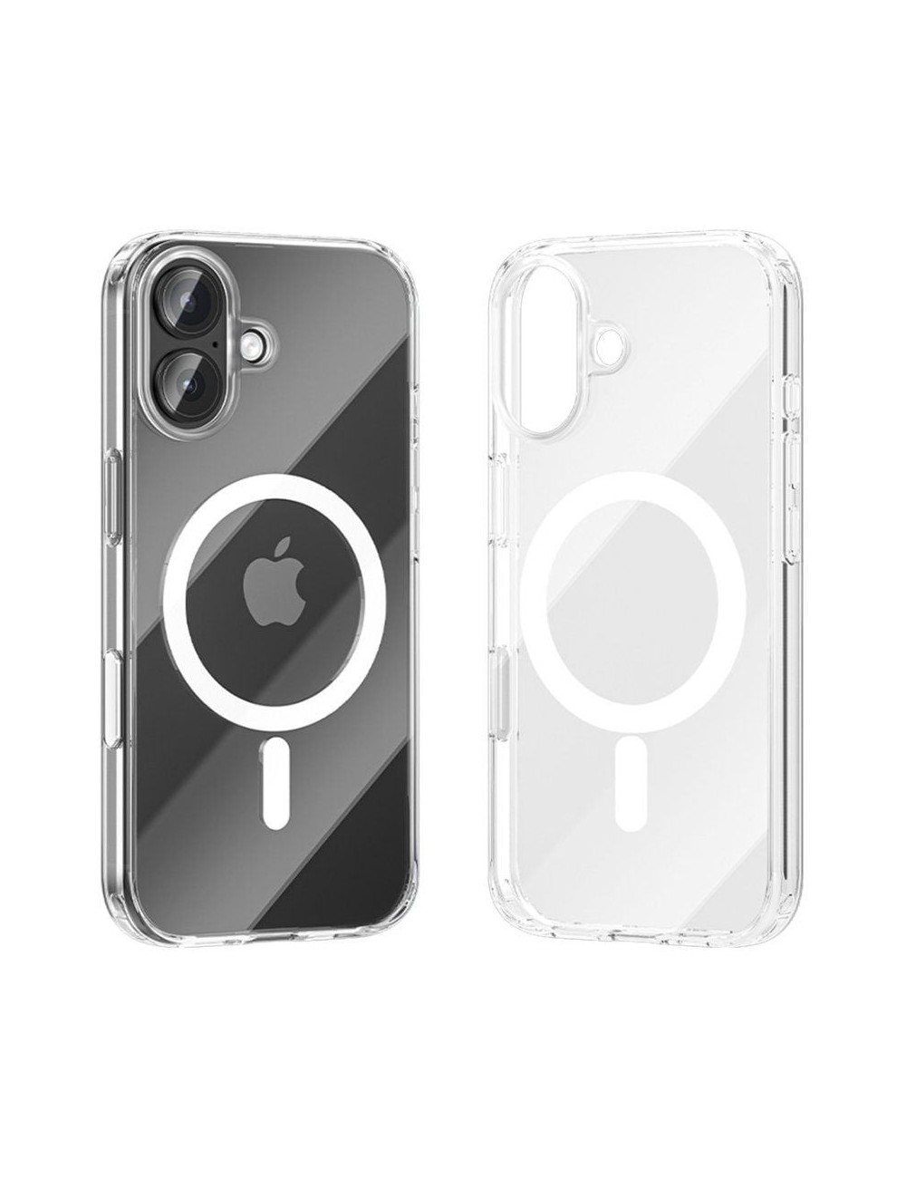 Funda Dura con Magsafe Vention Concise Impact KVBTCB-10/ Compatible con iPhone 17/ Transparente