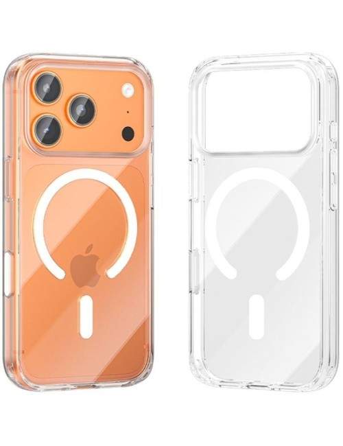 Funda Dura con Magsafe Vention Concise Impact KVBTCB-30/ Compatible con iPhone 17 Pro/ Transparente