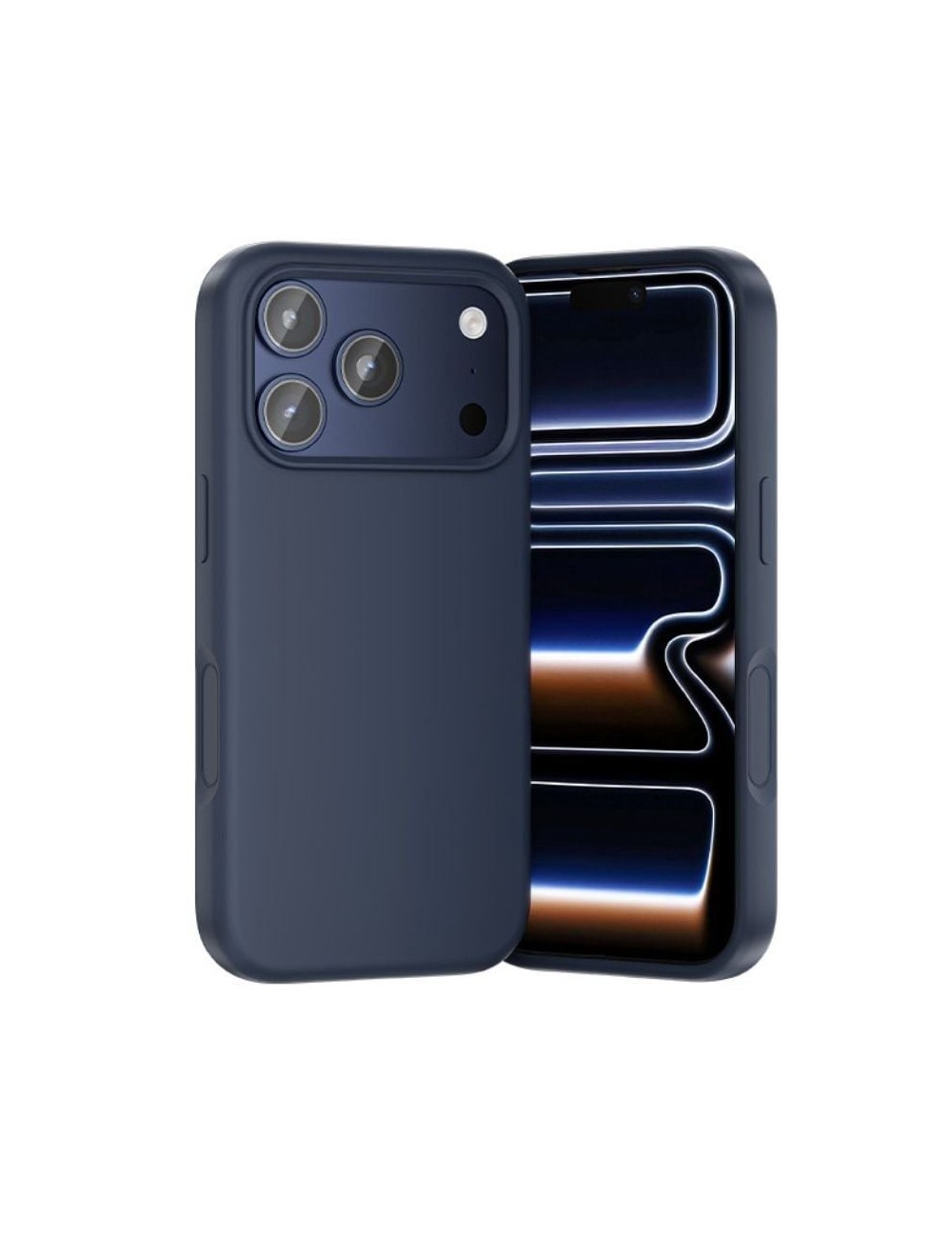 Funda Silicona con Magsafe Vention KVCLCD-40/ Compatible con iPhone 17 Pro Max/ Azul Medianoche